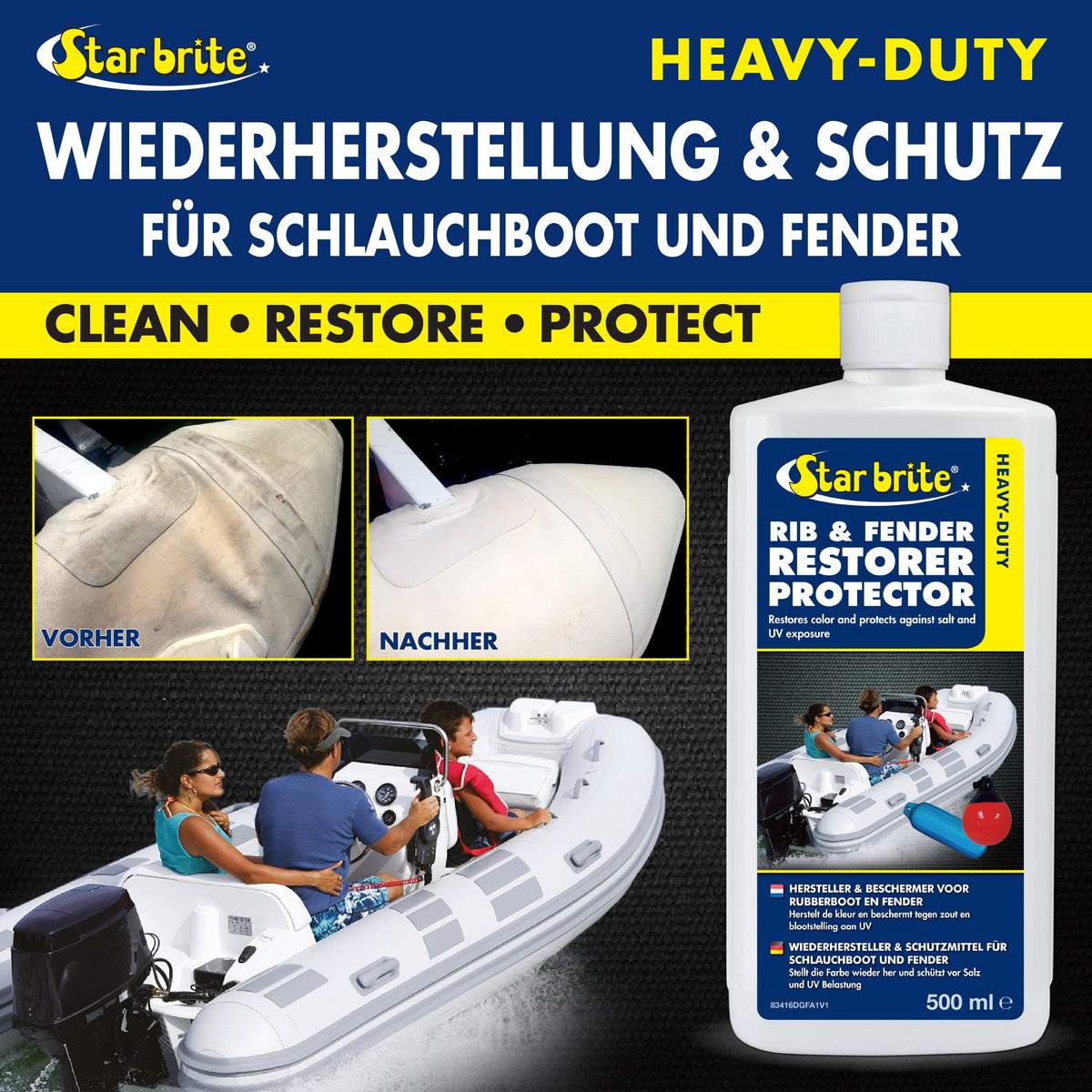 Star brite Schlauchboot- und Fenderreiniger