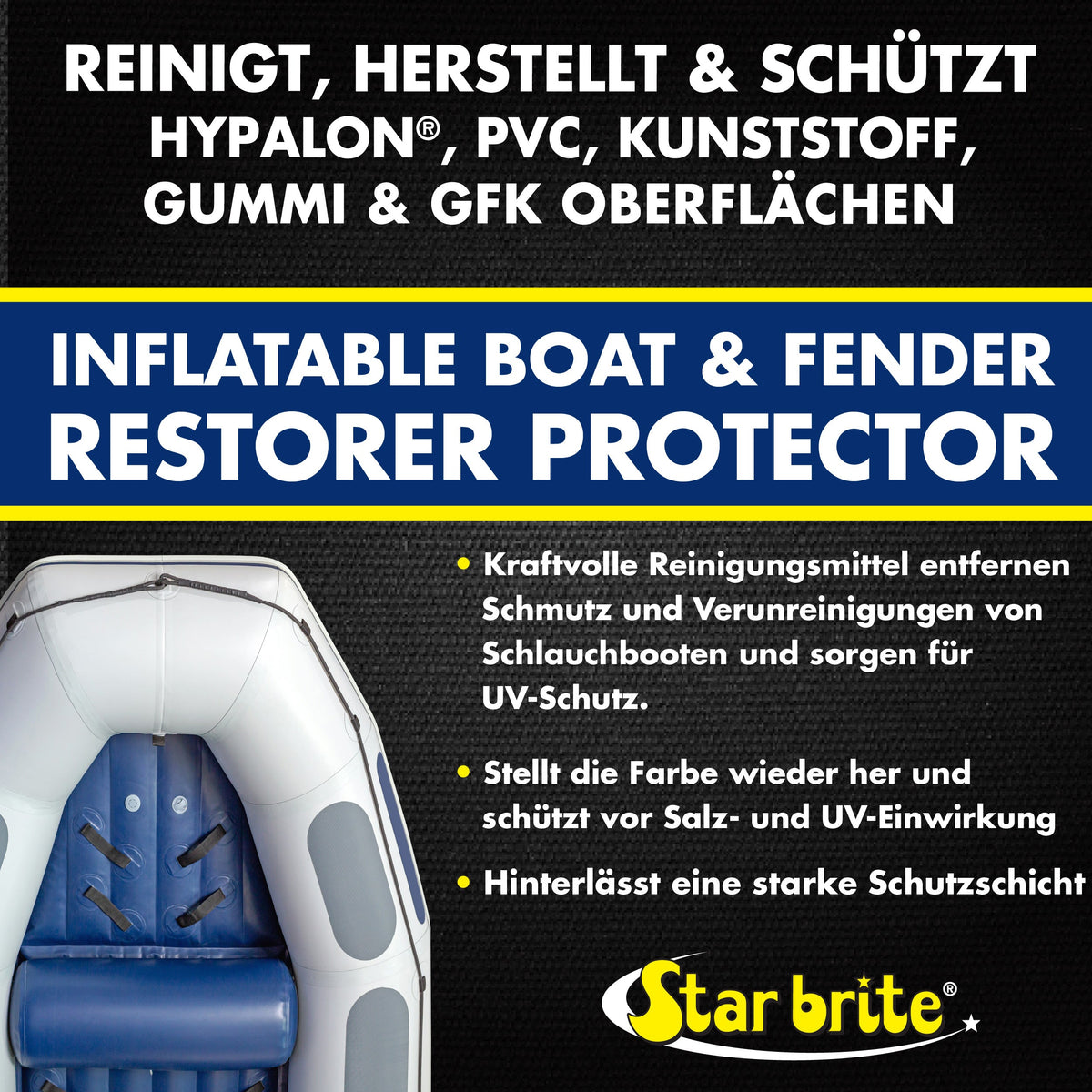 Star brite Schlauchboot- und Fenderreiniger