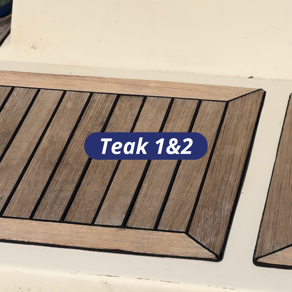 ProFa Clean Teak-Pflegeset 2 × 1 L mit Handbürste Deluxe – Lieferumfang