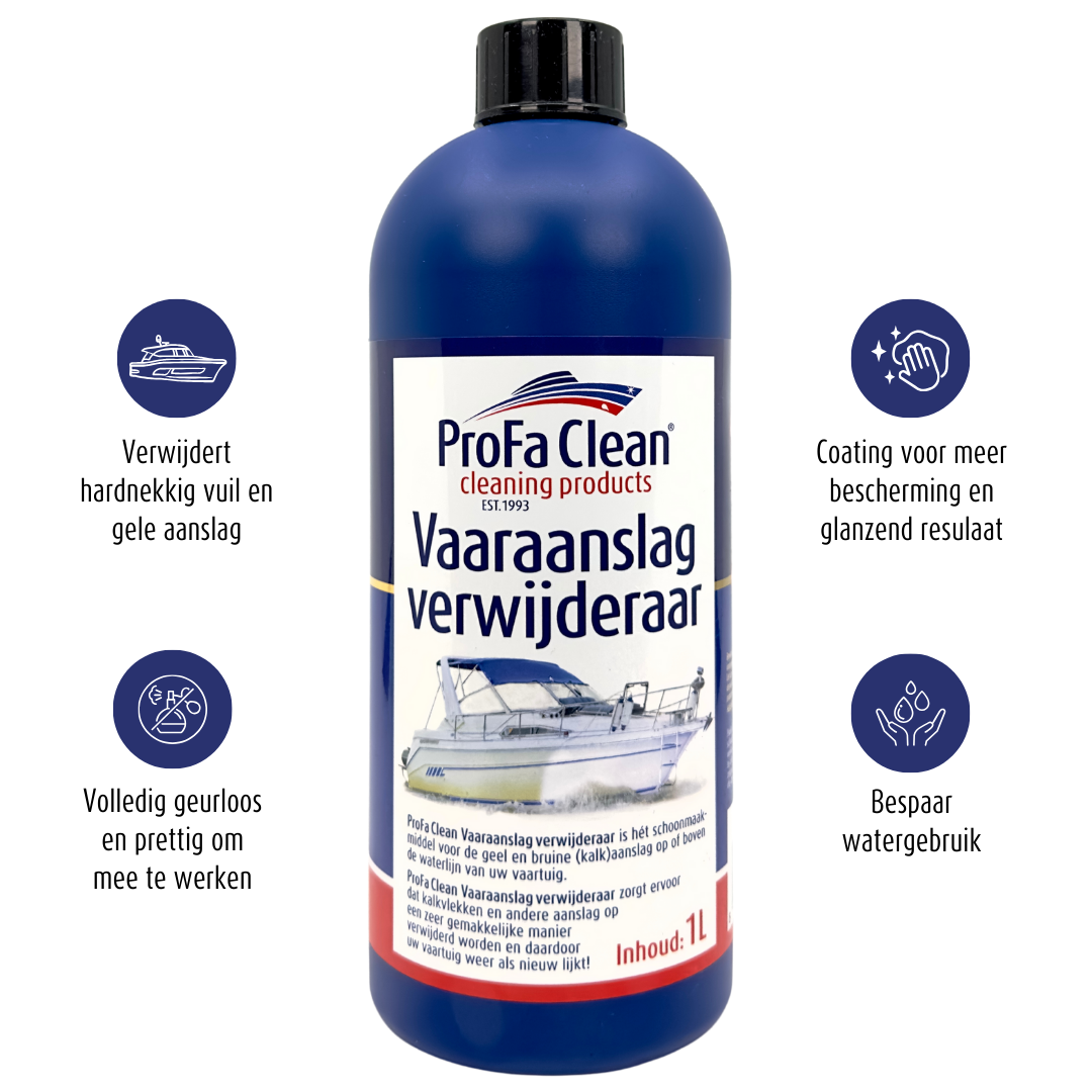 ProFa Clean Unterwasserschiff-Starterset mit Besenbürste – Anwendung am Boot 8