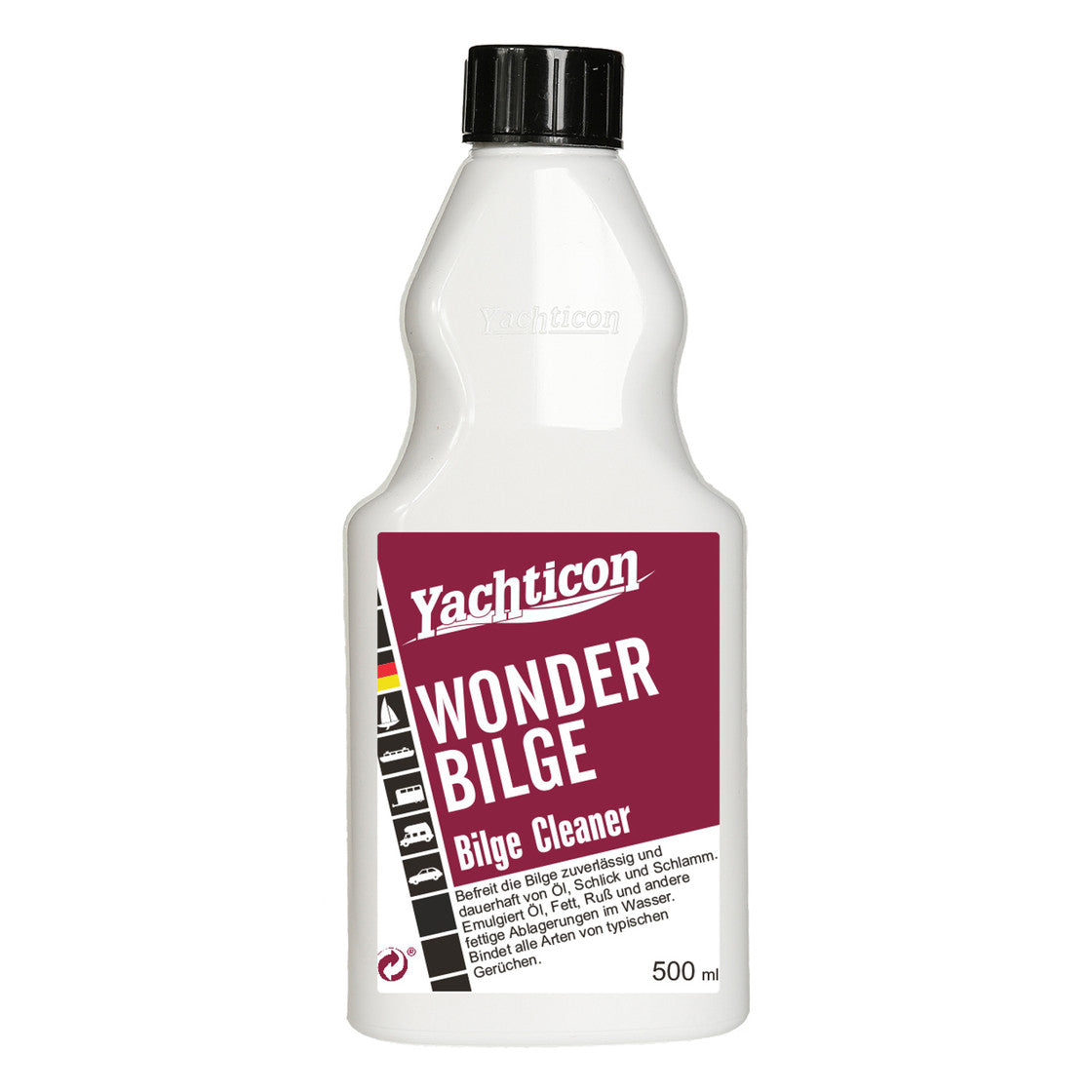 Yachticon Wonder Bilge – 500 ml – Bilgenreiniger für Boot und Yacht